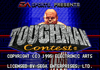 Toughman Contest Title Screen